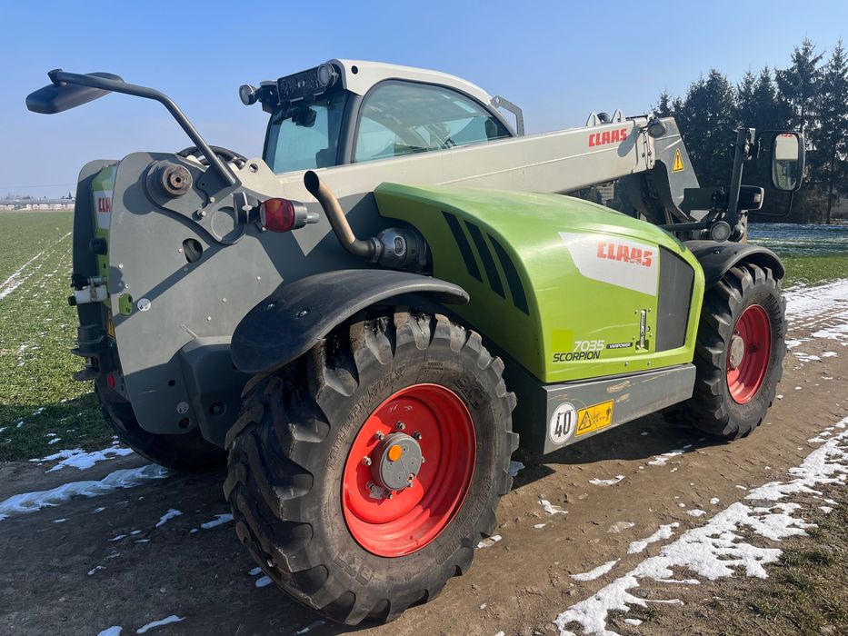 Claas scorpion 7035 z Niemiec