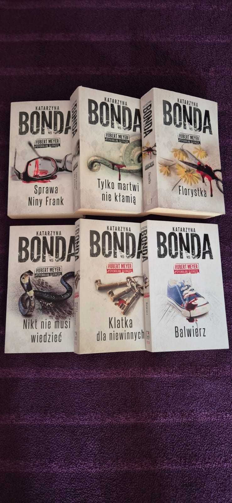 Katarzyna Bonda Hubert Meyer Psycholog śledczy tomy 1-6