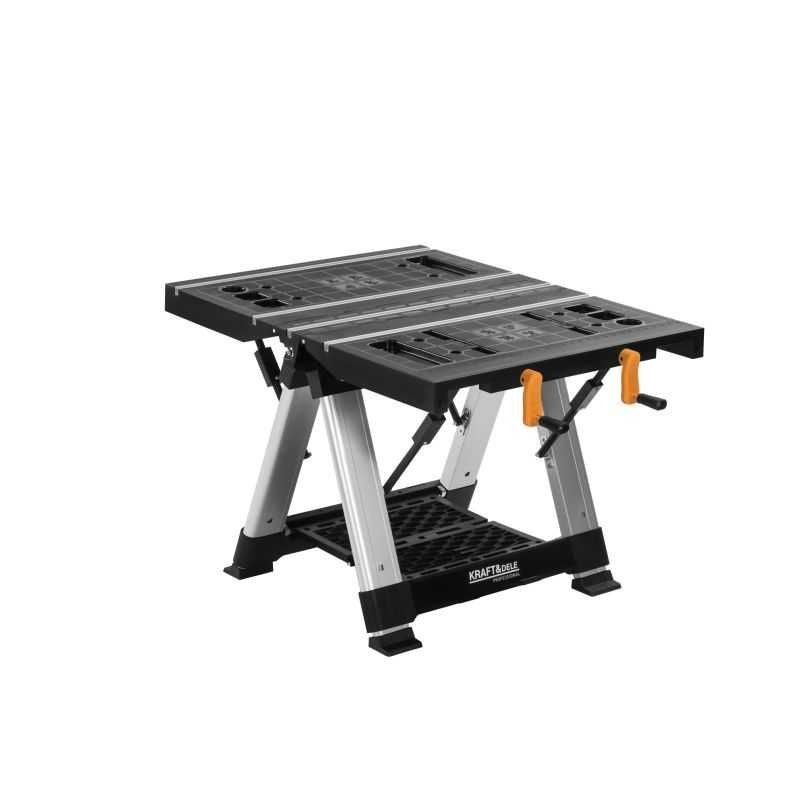 KRAFT&DELE Stół Stolik Roboczy Zaciskowy Składany 350kg KD11870
