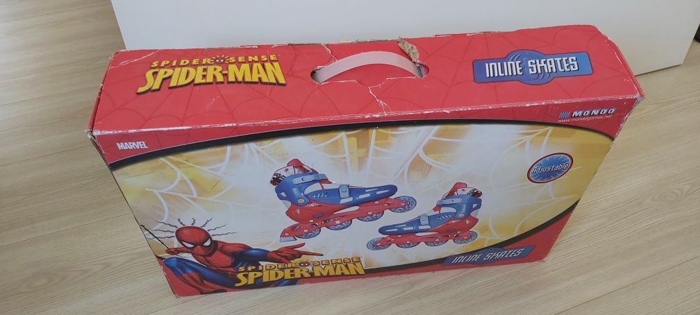 Patins em linha Spider Man ajustável t 38/41