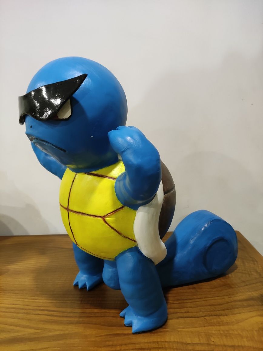 Figura Squirtle Pokémon 40cm Altura