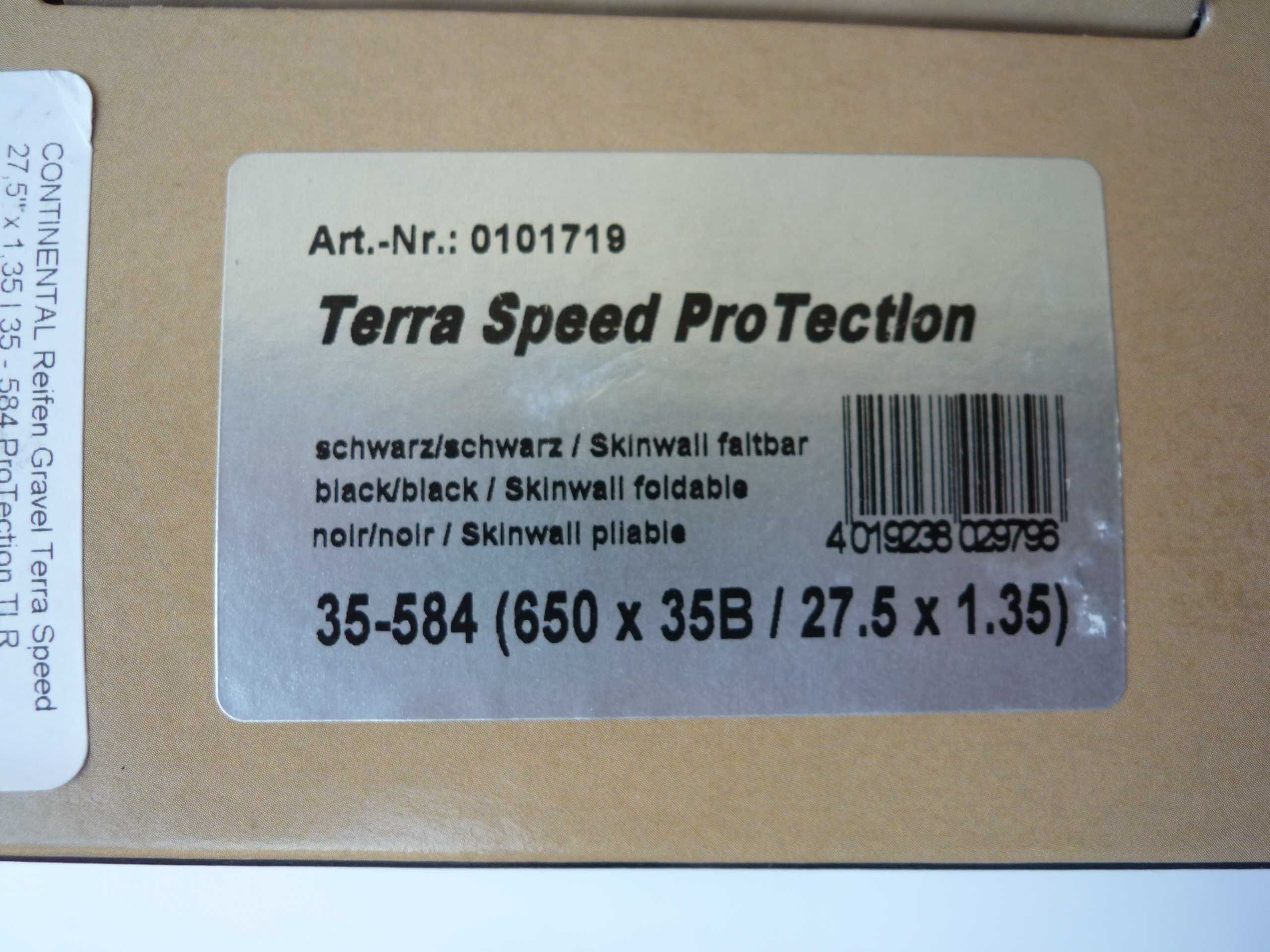 Opona Continental Terra Speed ProTection 27.5x1.35 650x35B