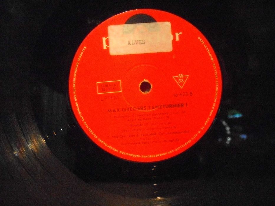 Max Greger ‎– Max Gregers Tanz Turnier Folge LP