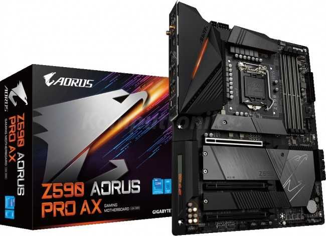 Sprzedam procesor i9 11900K płytę główną z590 gigabyte aorus pro ax