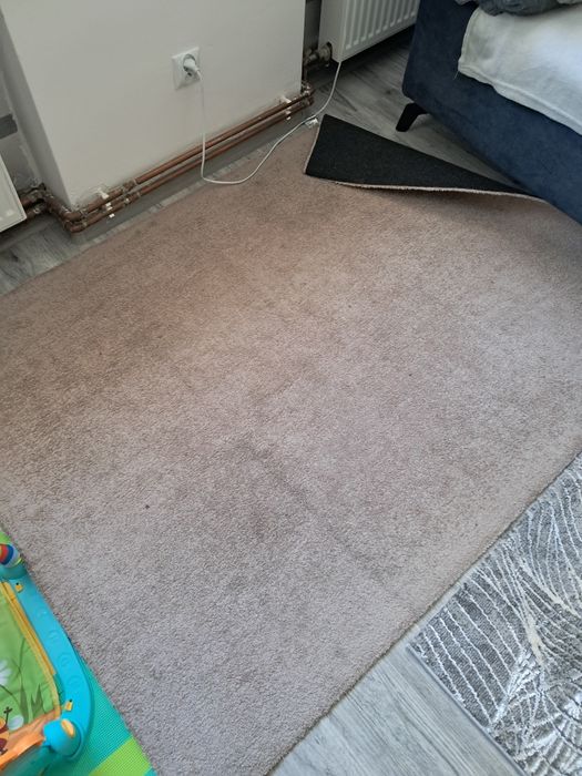 Dywan 120x170 pudrowy róż