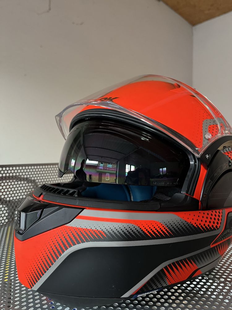 Kask motocyklowy wyscigowy Shark M