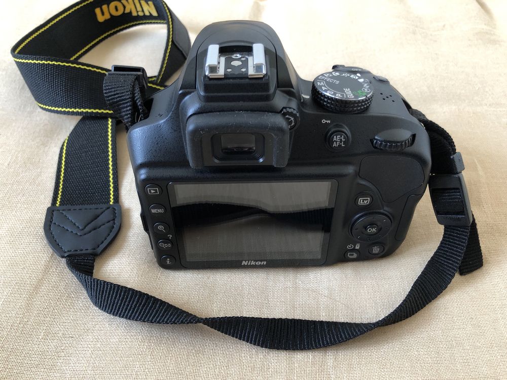 Nikon D3400 + AF-P DX 18-55mm VR | licznik migawki 386