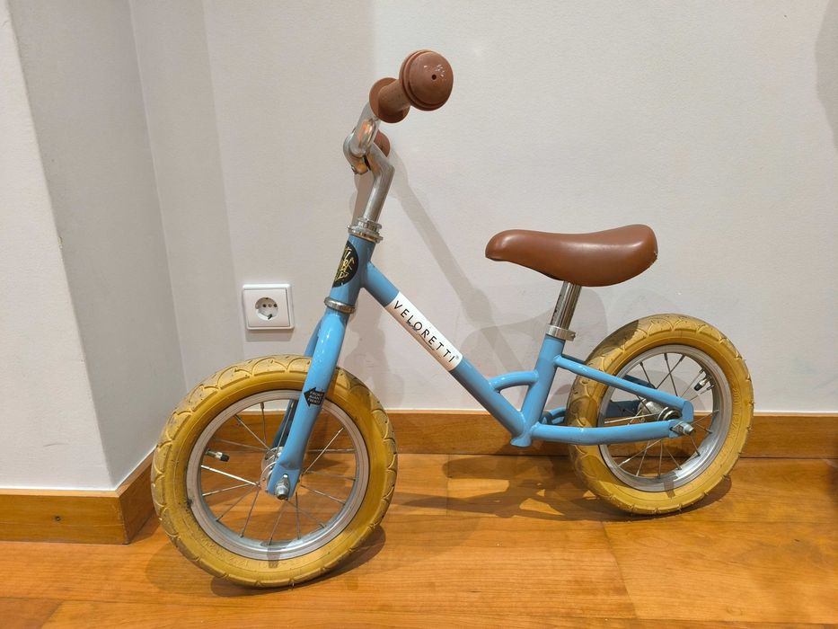 Bicicleta de Equilíbrio/criança Veloretti – Azul Claro