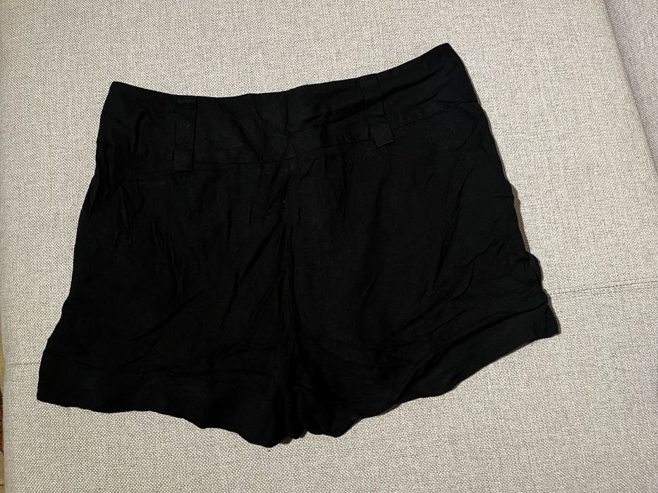Szorty krótkie spodenki czarne New Look 12 L 40