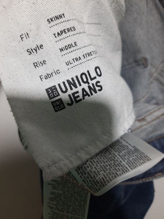 Джинси UniQlo comfort fit стрейчеві 32/34 M/l