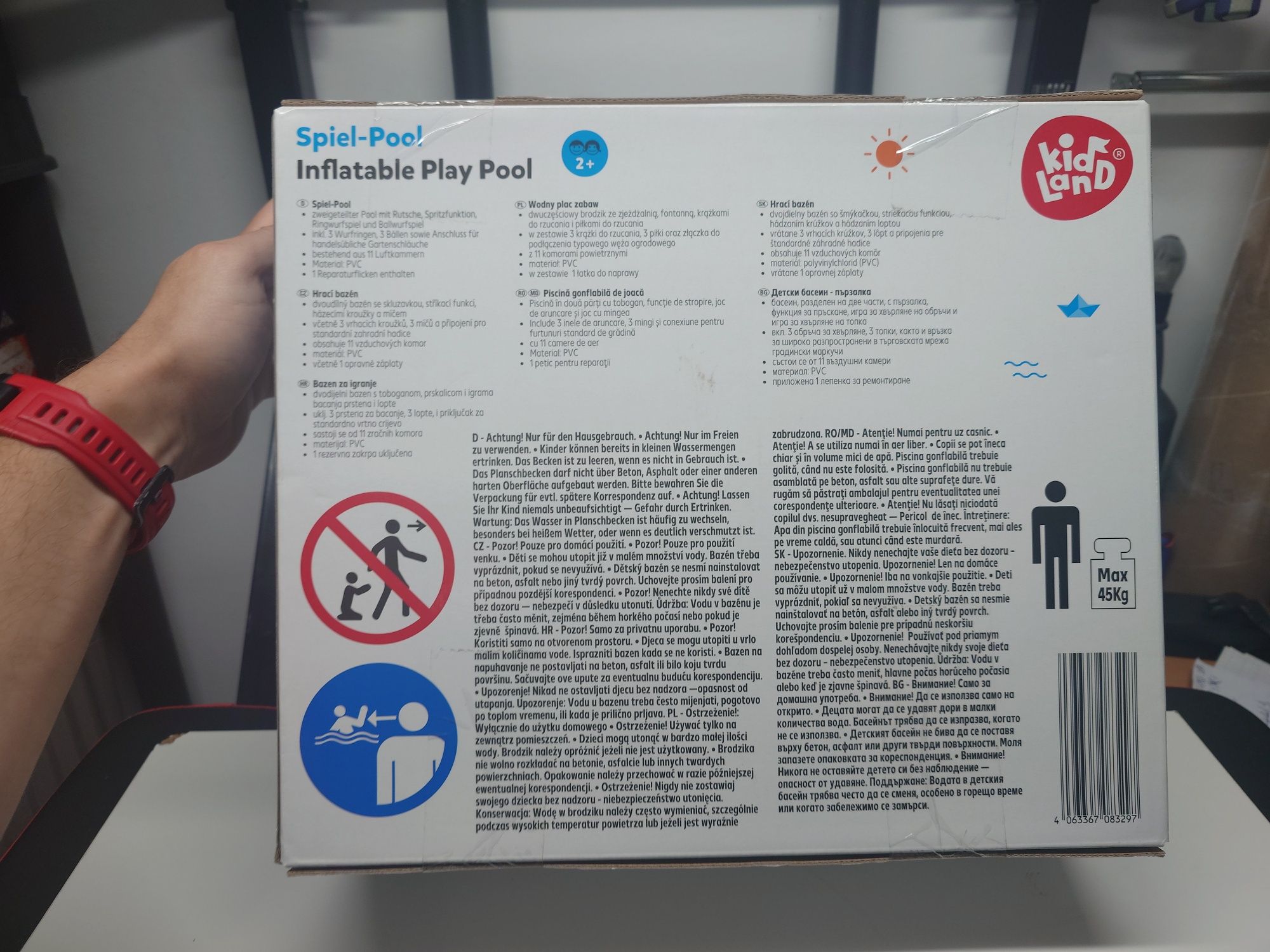 Basen NOWY wodny plac zabaw brodzik Play pool swimming inflatable woda