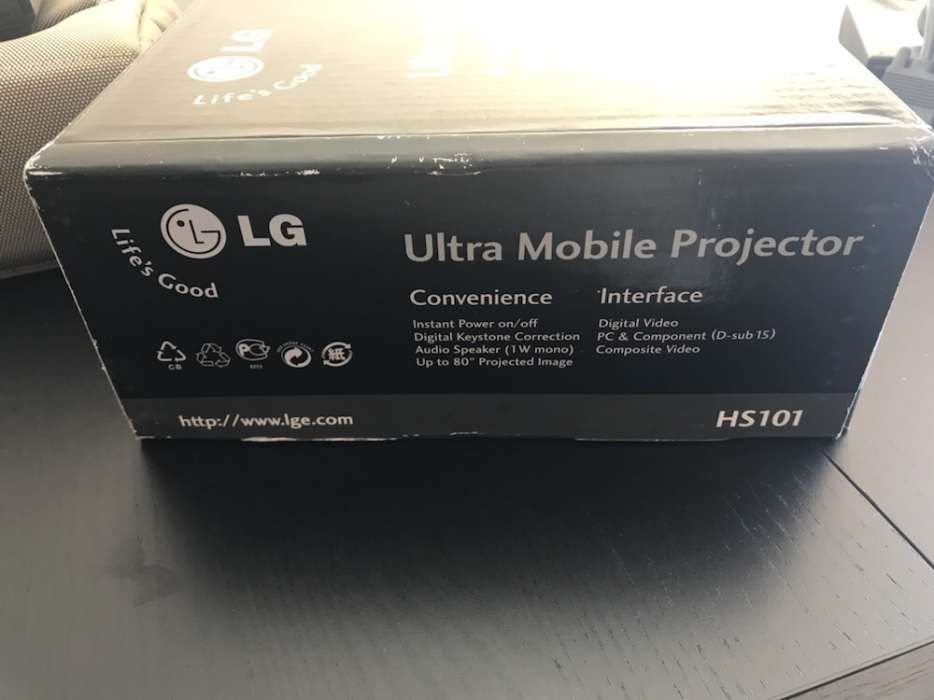 Mini Projetor LG como novo