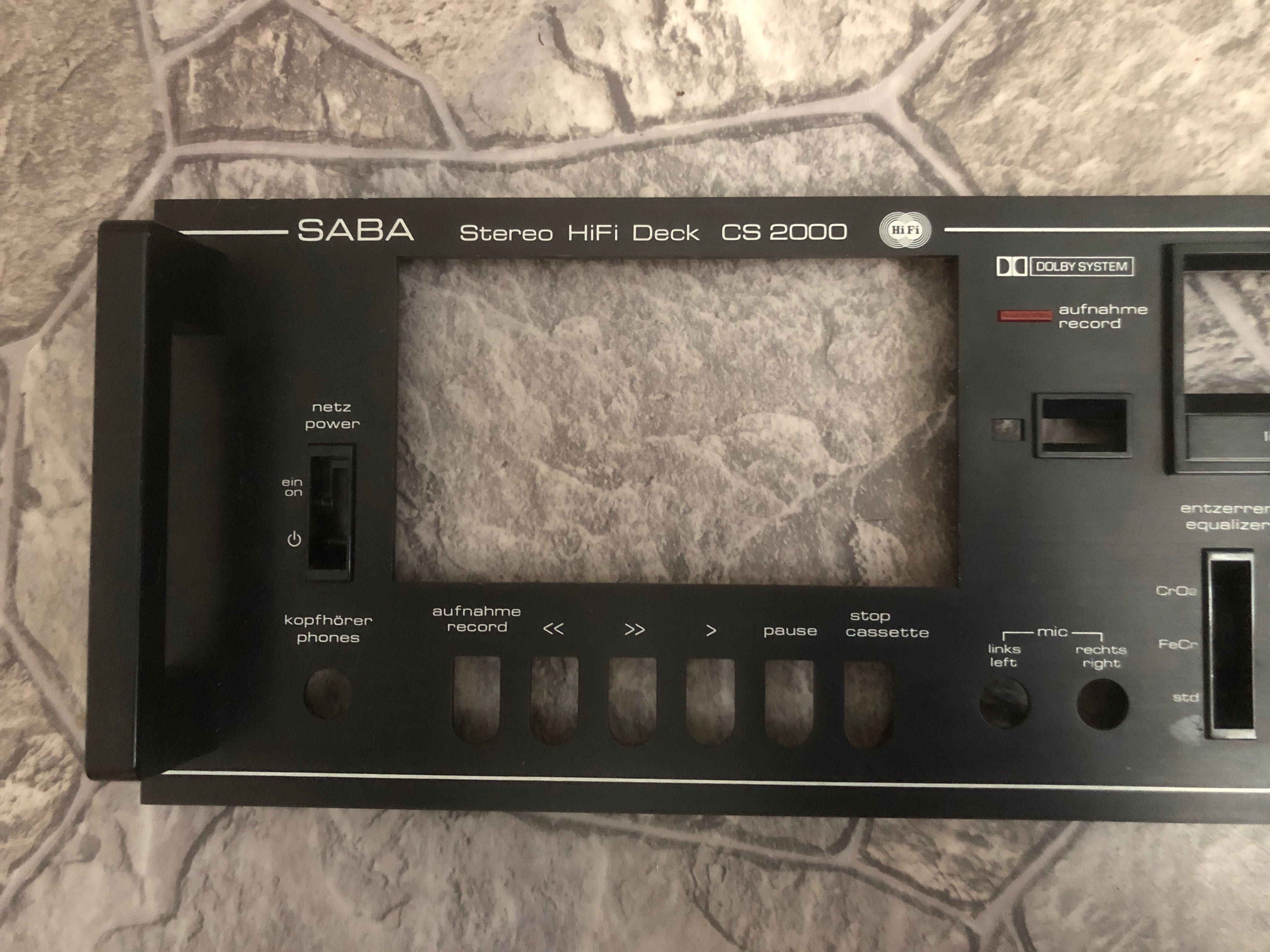 Front do Saba CS 2000