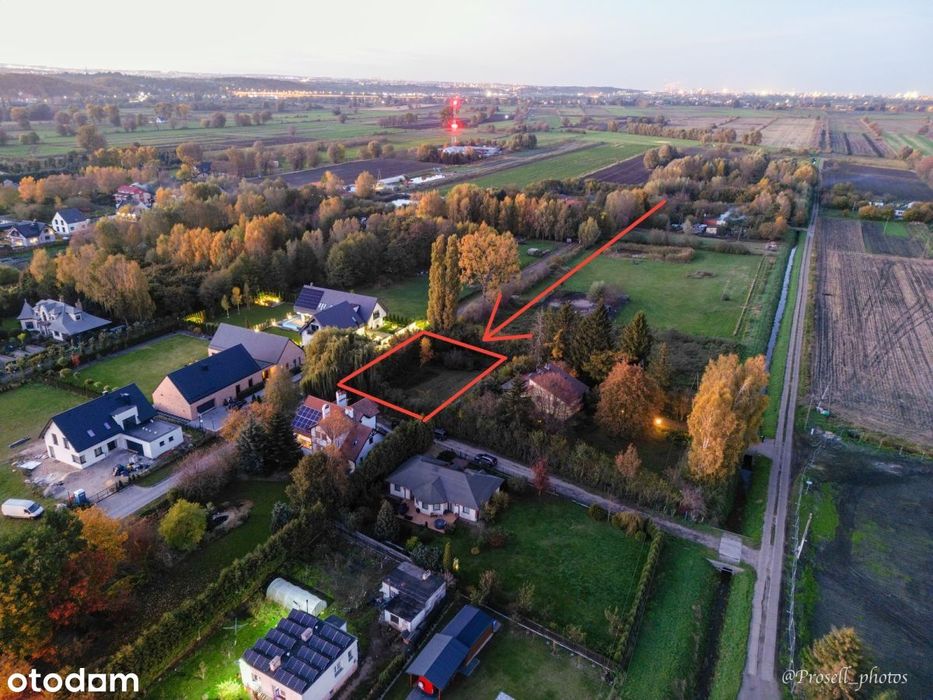 Działka budowlana w cichej okolicy. Mpzp