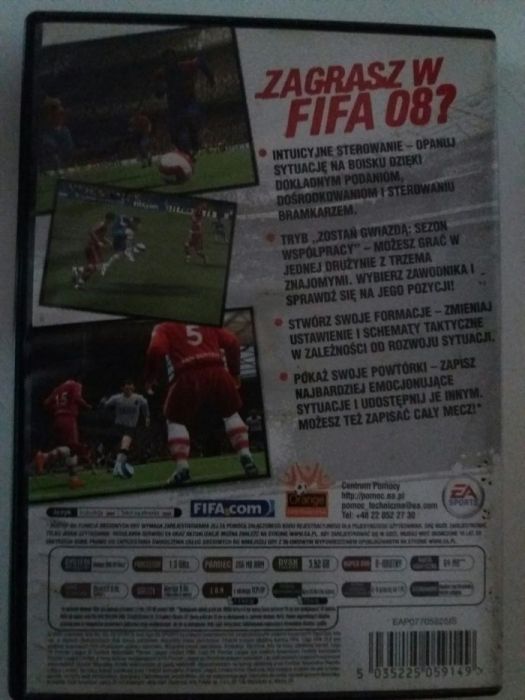 Fifa 2008 z Ronaldinio unikat! MEGA!