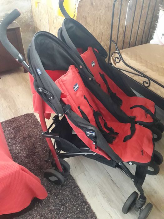 Carrinho bebé duplo chicco