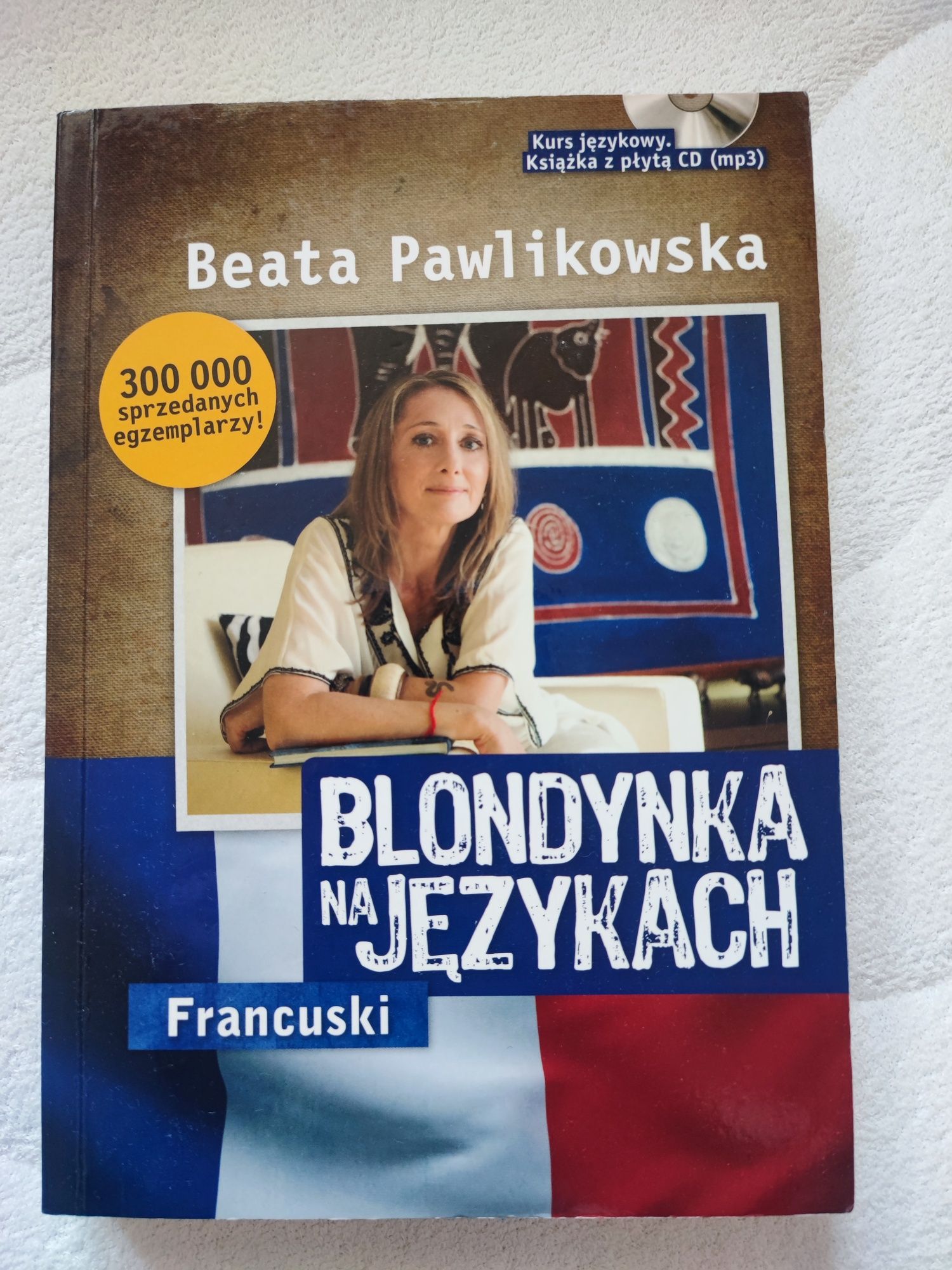 Blondynka na językach Francuski kurs języka Beata Pawlikowska jak nowa