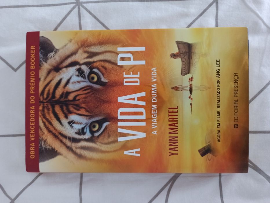 Livro "A vida de Pi" de Yann Martel