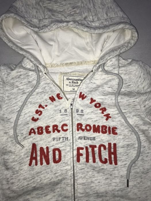 Abercrombie nad Fitch bluza szara nakrapiana M