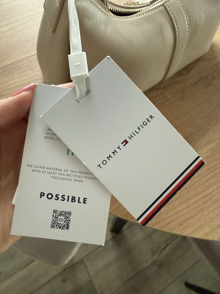 Nowa Torebka Tommy Hilfiger beżowa