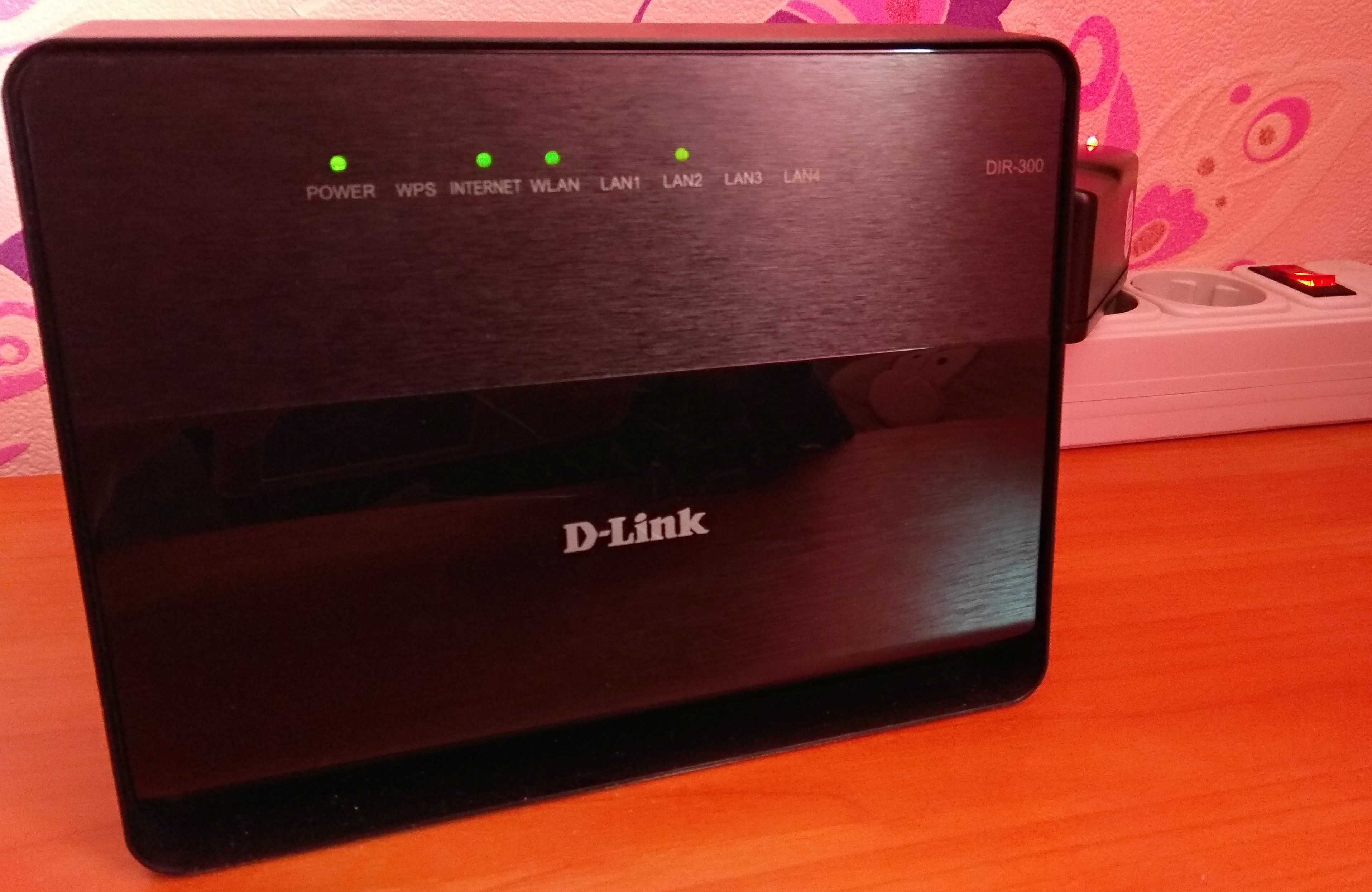 Роутер Wi-Fi D-Link DIR-300, маршрутизатор, Router Wi-Fi, 150 Мбит/с