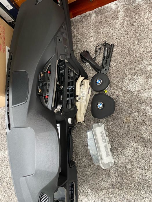 Kit airbag bmw f30 f31 f32 f34 f36 original c/ ou sem headup