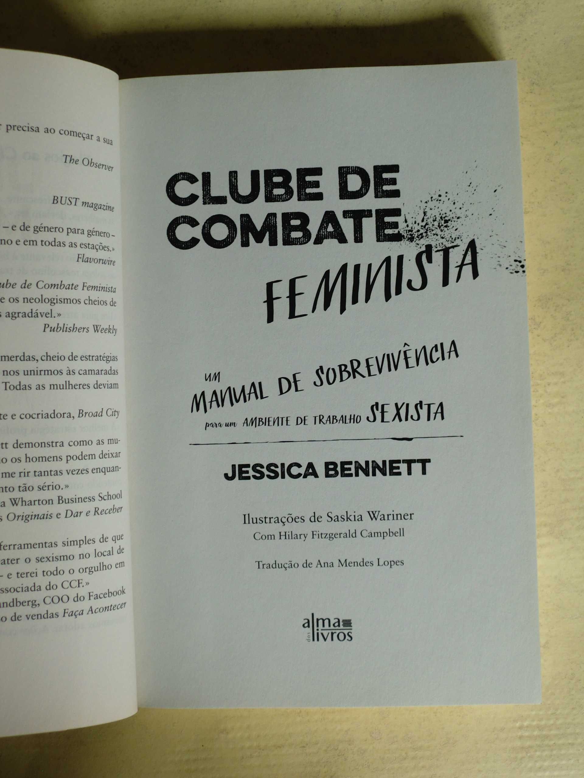 Clube de Combate Feminista
de Jessica Bennett