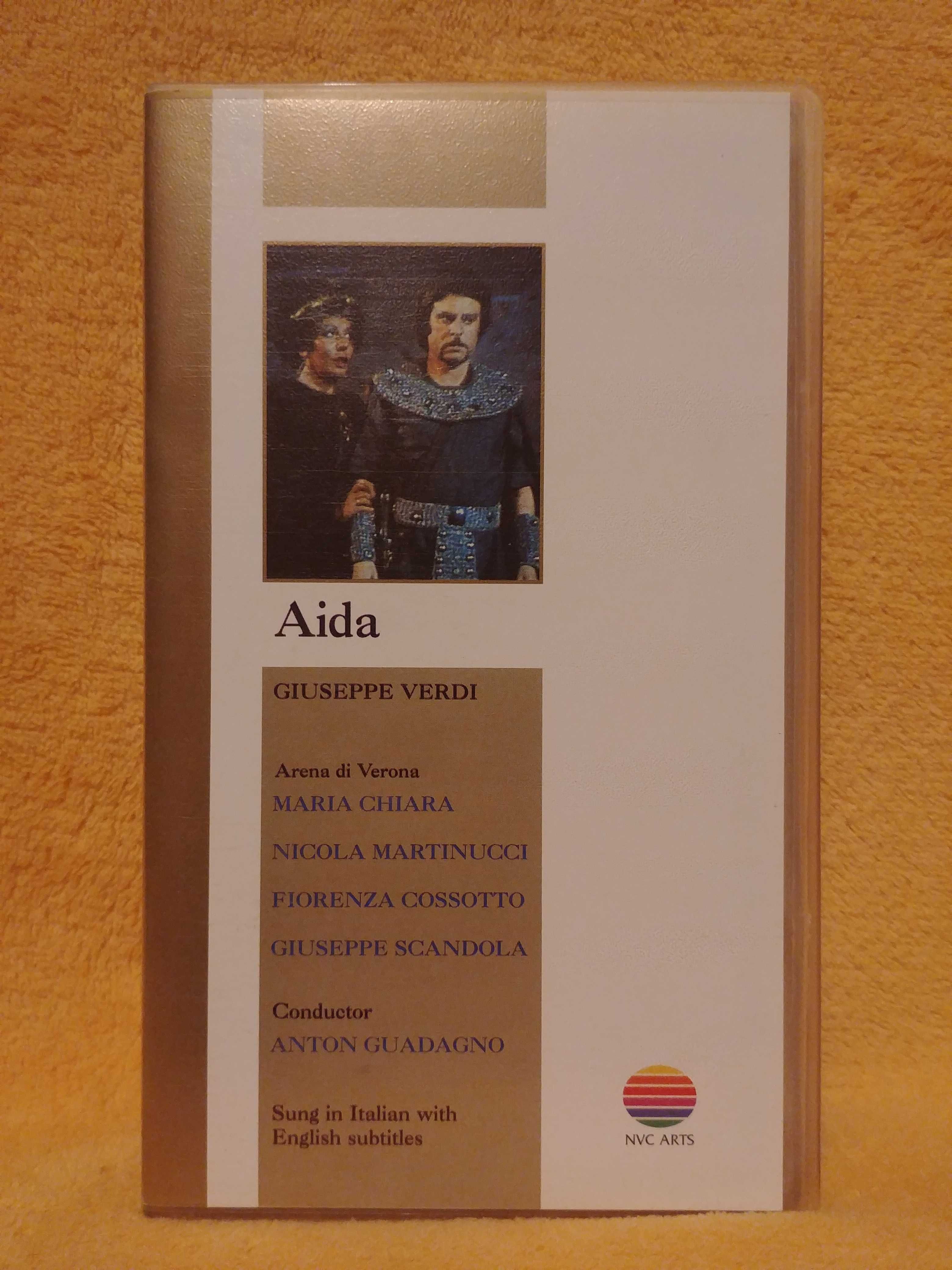 Opera Aida Verdi Chiara Martinucci Cossotto Scandola VHS NM  -20%