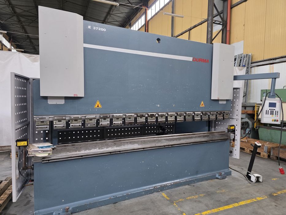 Prasa Krawędziowa krawędziarka DURMA 200 ton 3700mm CNC z 2009 roku