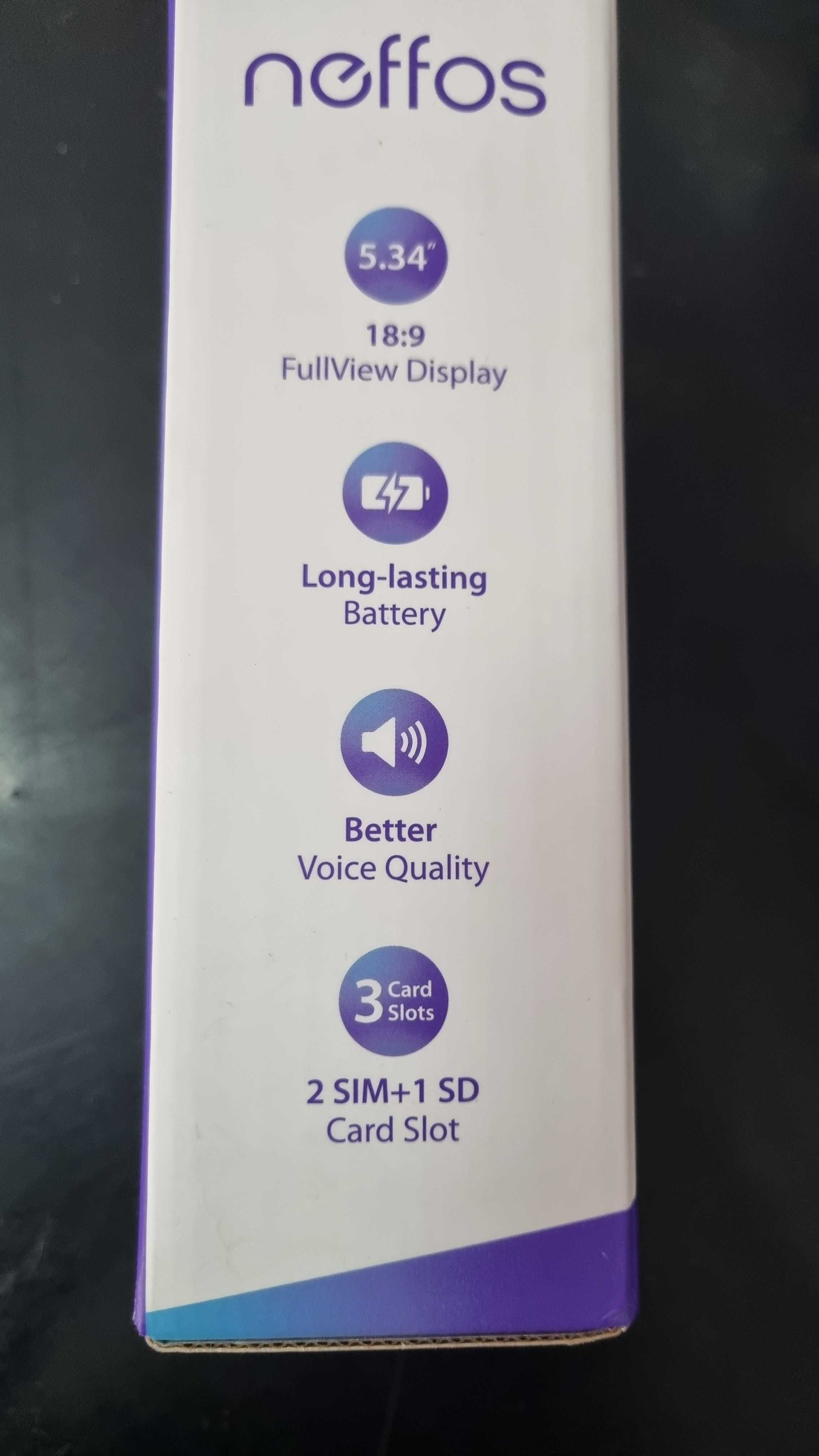 Nowy Smartfon telefon komórkowy dotykowy Neffos TP7031A C5 Plus