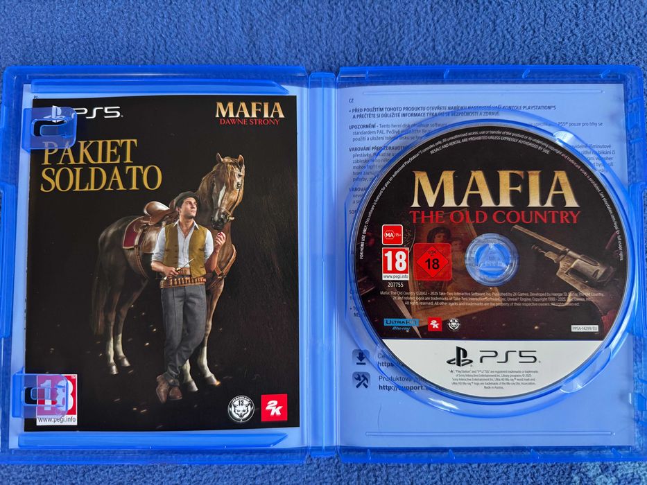 Mafia The Old Country PS5 PL Stan IGŁA Polecam!