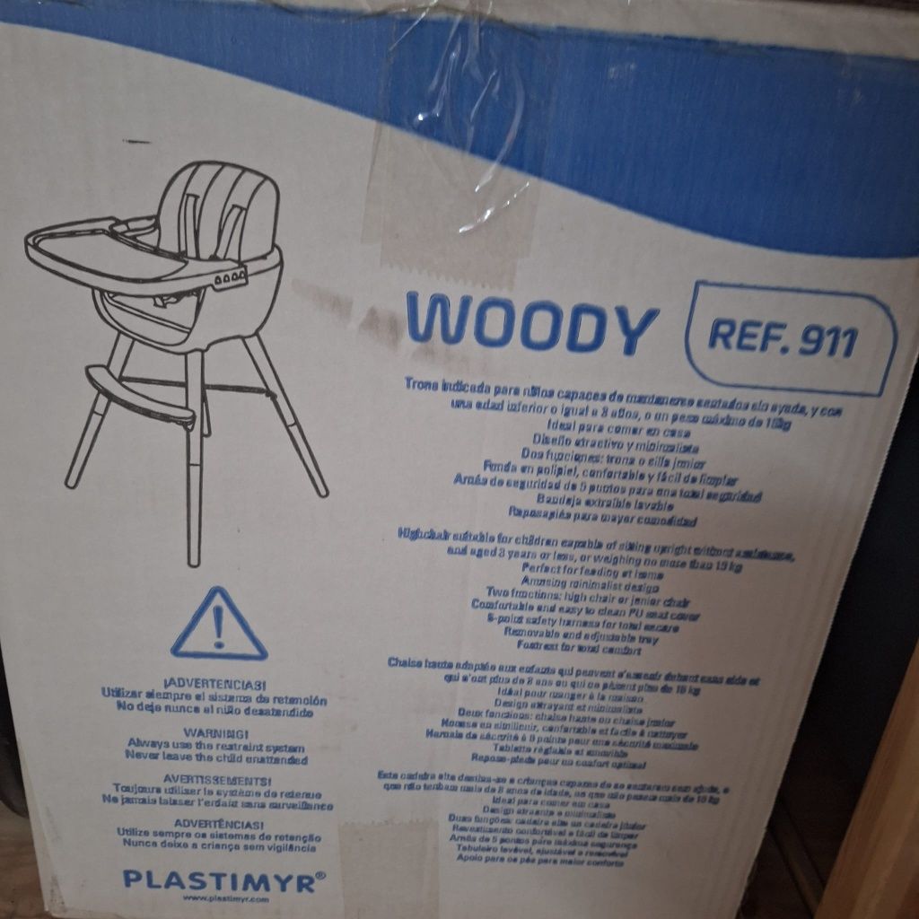 Cadeira refeição bebe woody