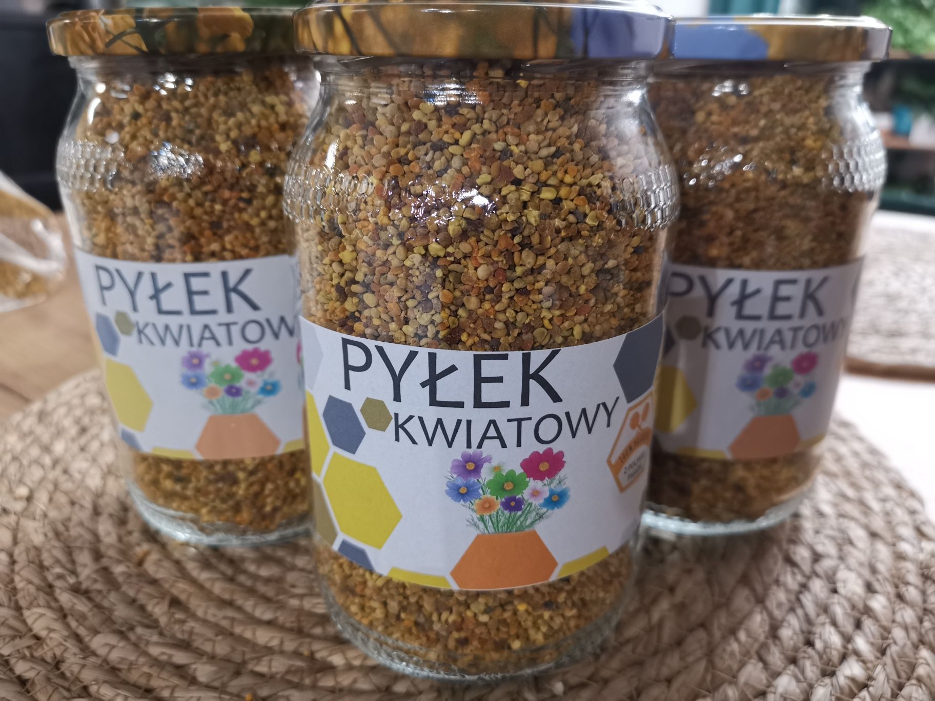 Pyłek pszczeli 100% Naturalny 0,2l lub 0,9l