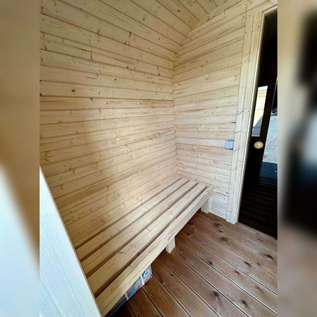 Oferta na sprzedaż sauny Glod 4M Relax - 4,0 x 2,42 m z piecem