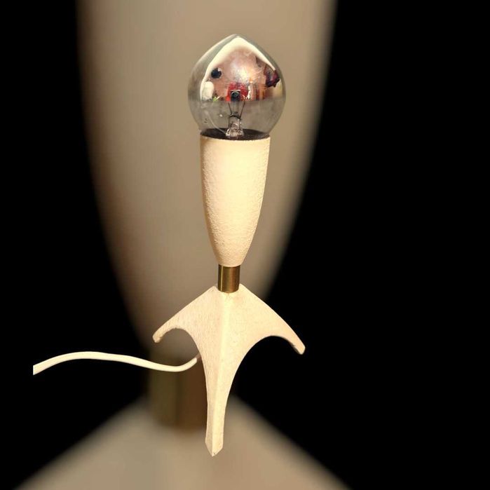 Lampa rakieta, lata 50. XX wieku, space age