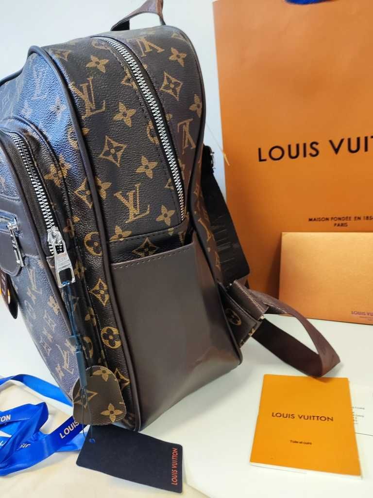 LOUIS VUITTON Plecak Worek damski męski Torebka torba, skóra 330-43