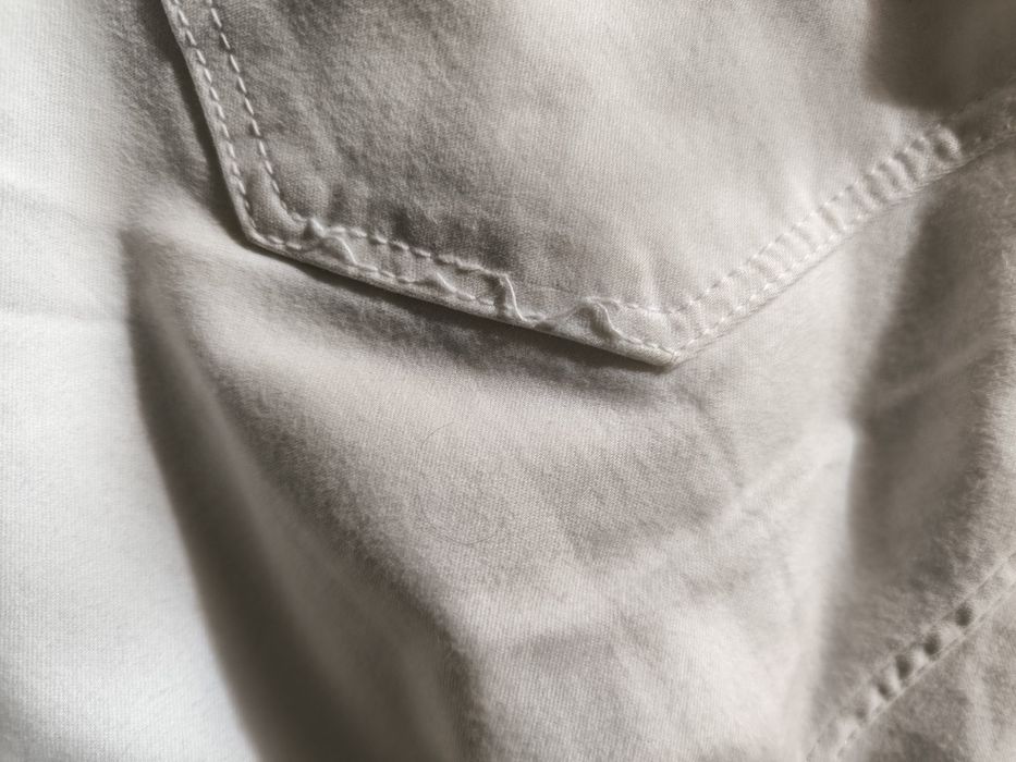 Calças brancas Massimo Dutti