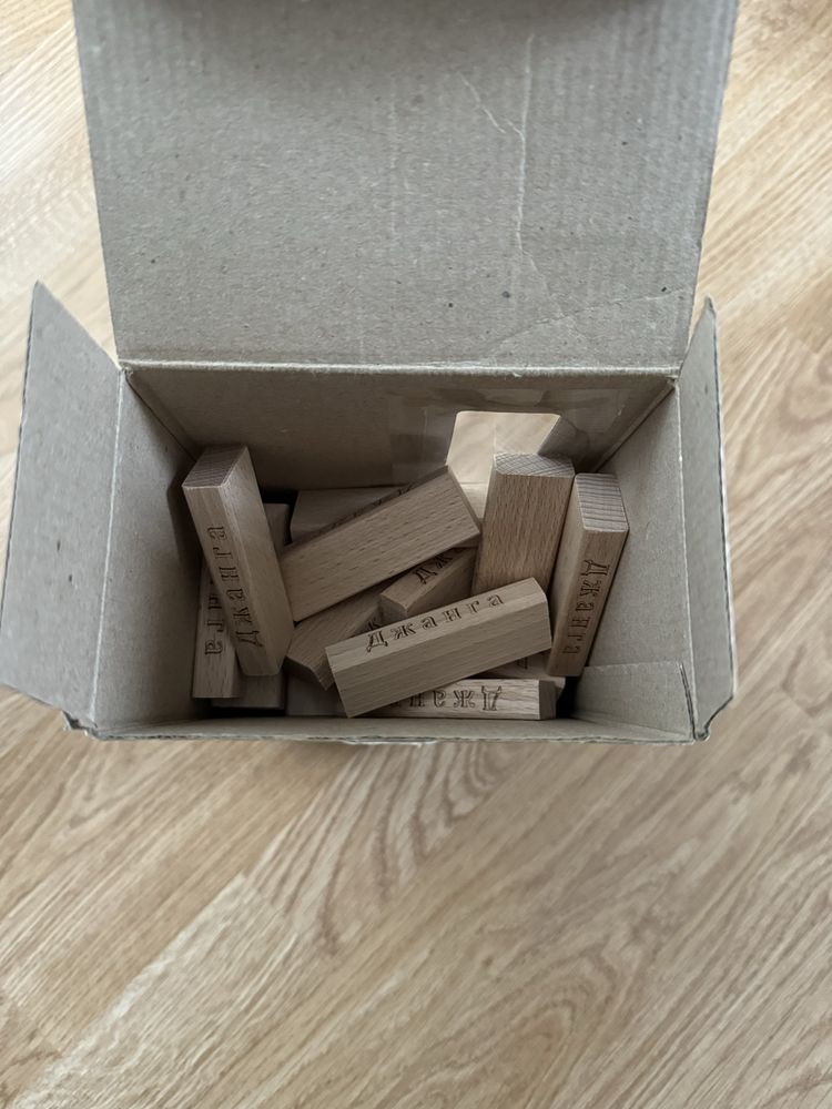 Настільна гра Джанга (Jenga Arial)