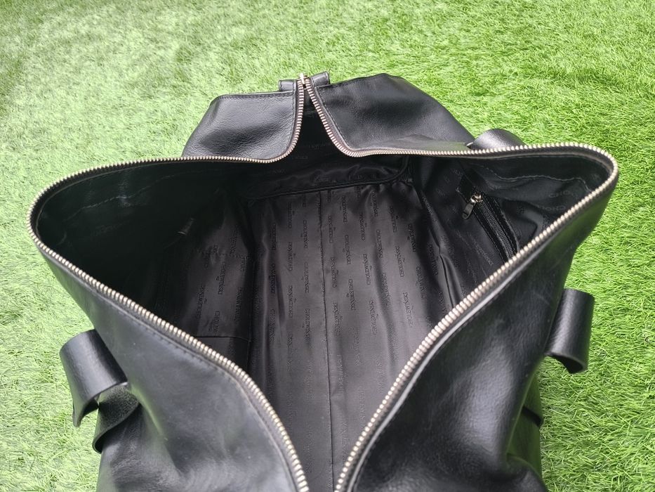 Elegancka skórzana torba Cholewińskii TB-644 - stan idealny