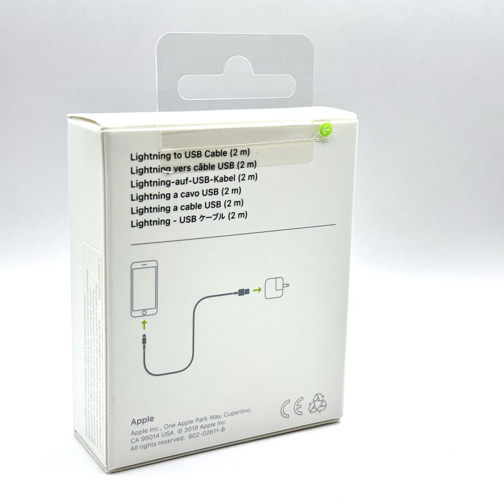 Oryginalny kabel Lightning to USB marki Apple.