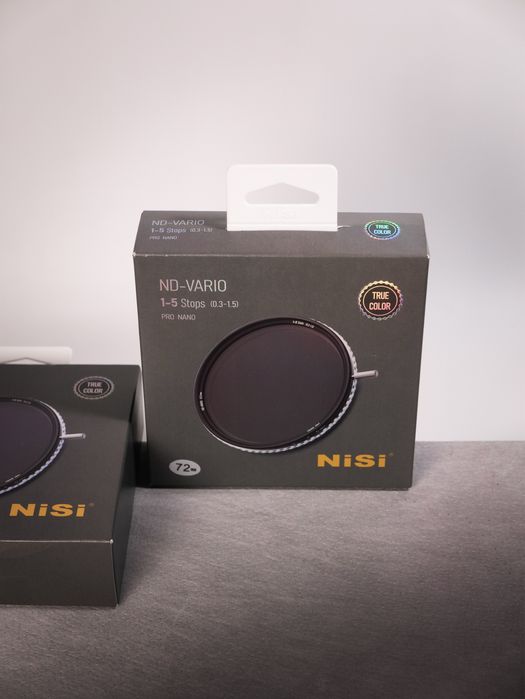Фільтр NISI nd-vario 1-5 Stops True Color 72mm / 82 mm