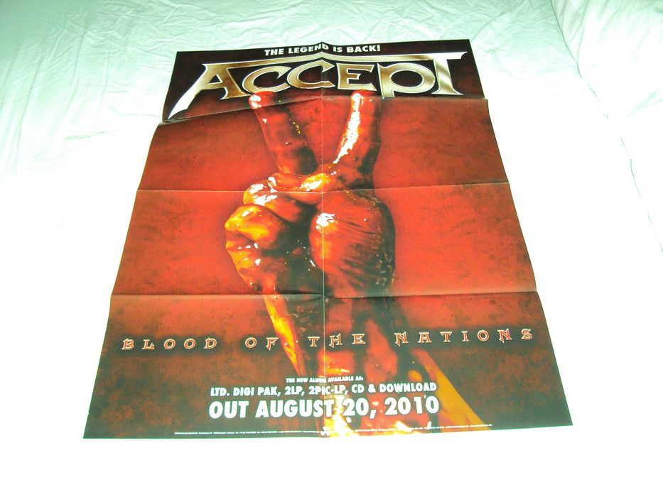Vendo posters (grande formato) de bandas de Rock\Heavy Metal