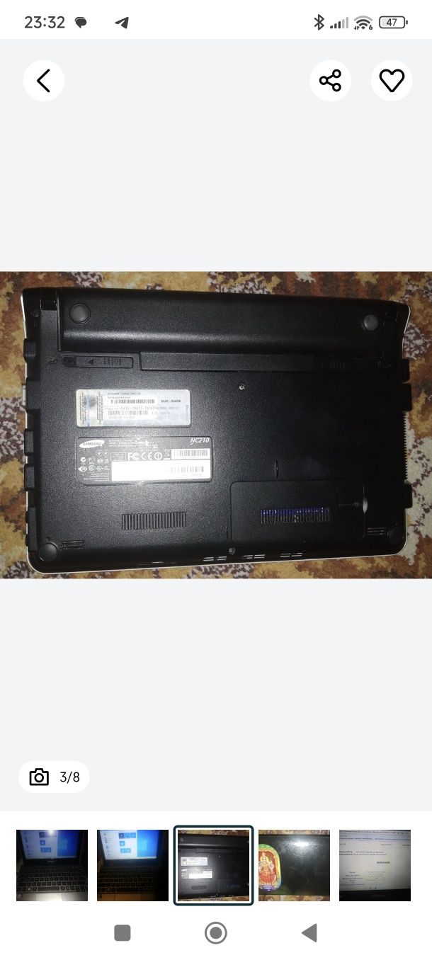 Notebook laptop Samsung  NP-NC210-H01PL sprawny lekki win10