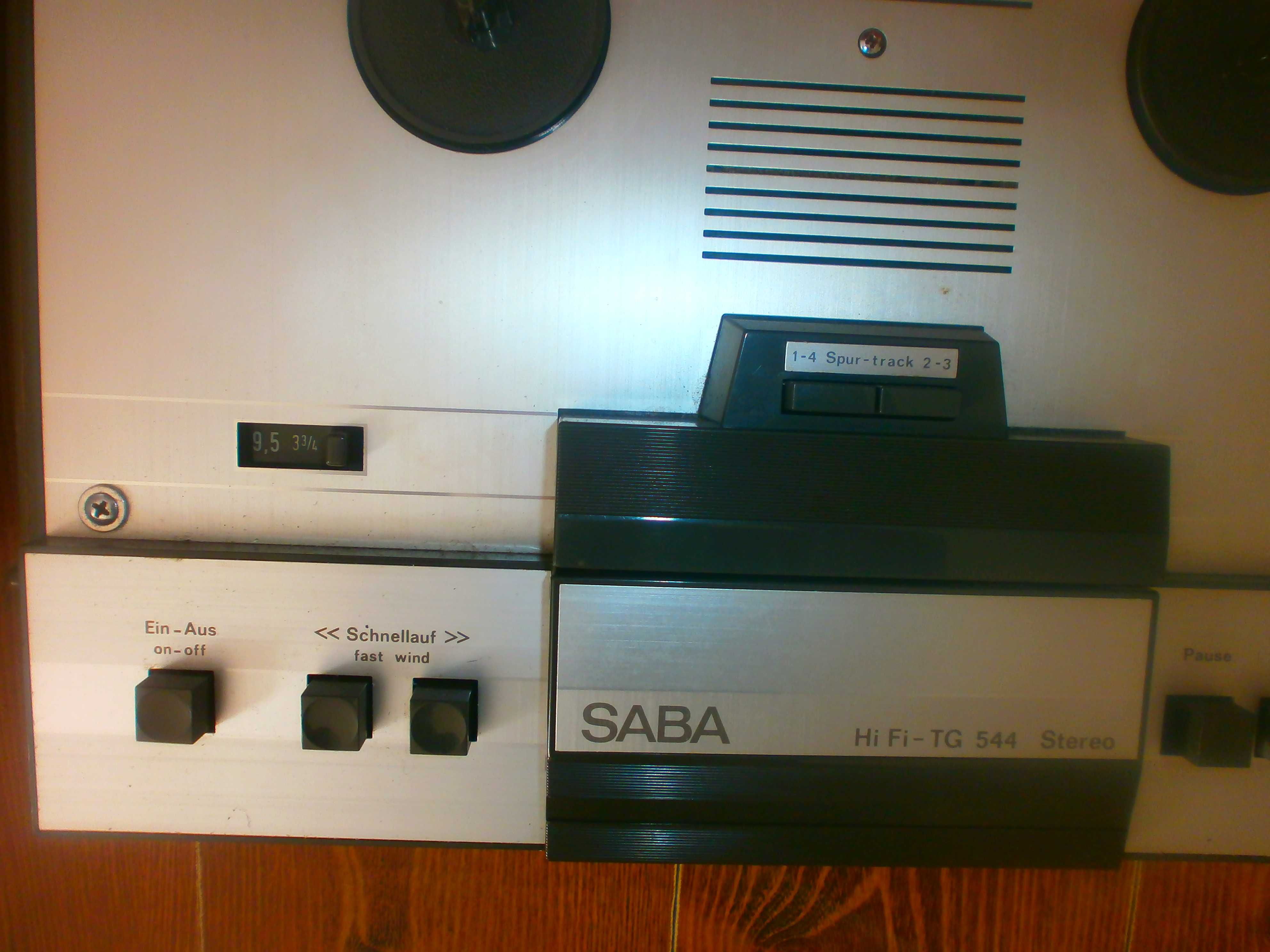 Magnetofon szpulowy SABA FI-HI TG 544 G