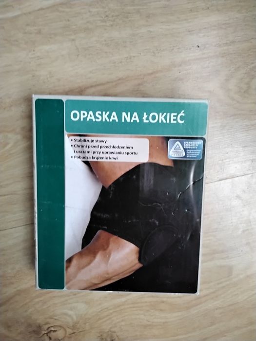 Medyczna opaska uciskowa na łokieć