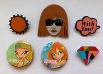 Значки Винкс, пины феи Winx. Весь набор за 120 грн.