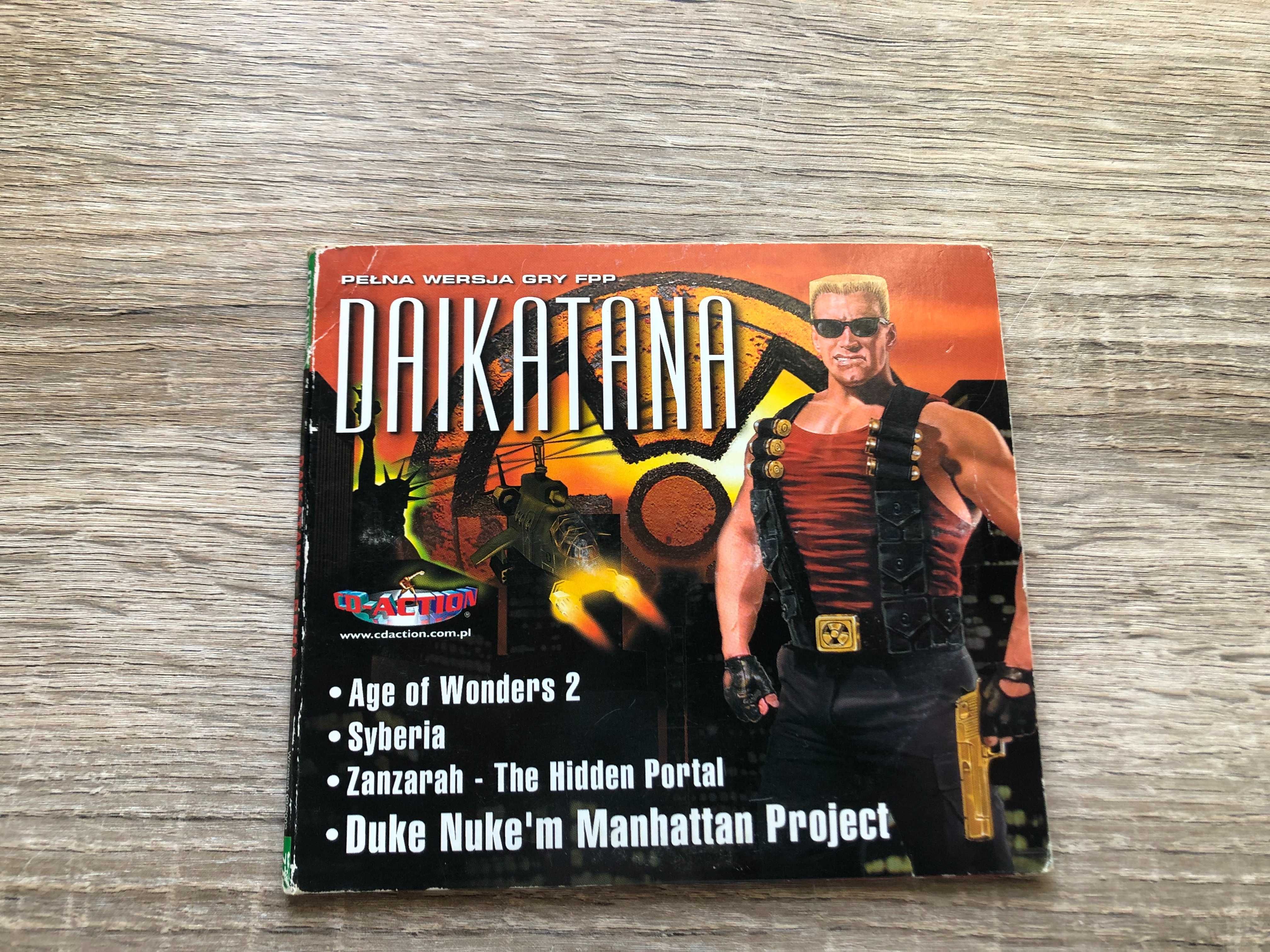 CD Action nr 77 wrzesień 2002 Gry na PC Daikatana + demówki