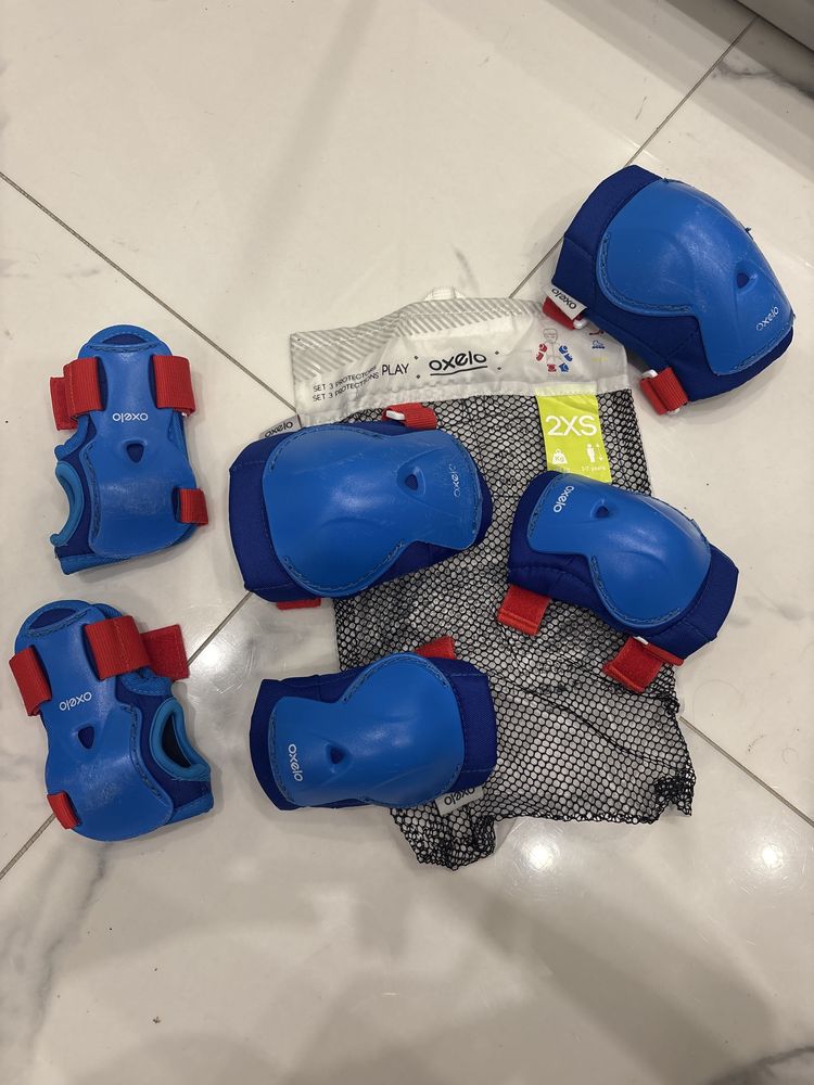 Ochraniacze decathlon oxelo 2xs 3-7 lat