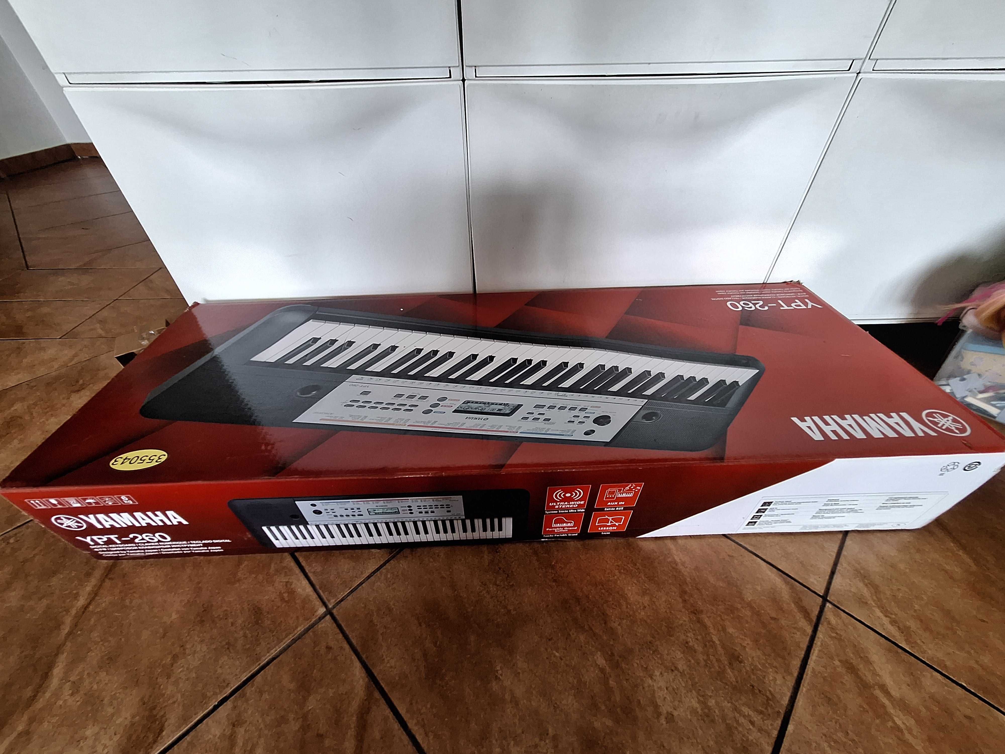 YAMAHA YPT-260 keyboard nowy