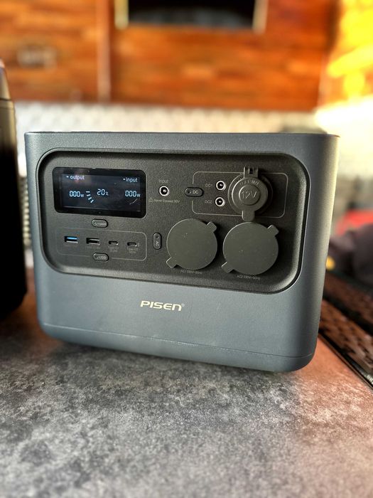 зарядна станція Pisen ecoflow 2кВТ та 600Вт в наявності